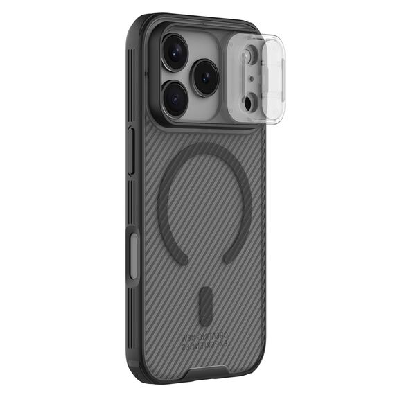 CamShield Pro Magnetic Case IP17 Pro Transparent black - Uncategorized Cases (2) - Cases - Techbox