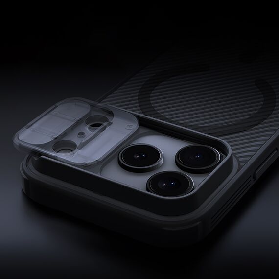 CamShield Pro Magnetic Case IP17 Pro Transparent black - Uncategorized Cases (2) - Cases - Techbox