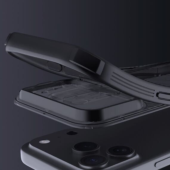 CamShield Pro Magnetic Case IP17 Pro Transparent black - Uncategorized Cases (2) - Cases - Techbox