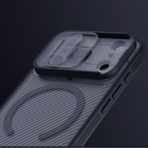 CamShield Pro Magnetic Case IP17 Pro Transparent black - Uncategorized Cases (2) - Cases - Techbox