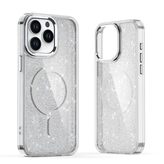 Glitter Case MagSafe White Samsung Galaxy S26 Ultra | Techbox
