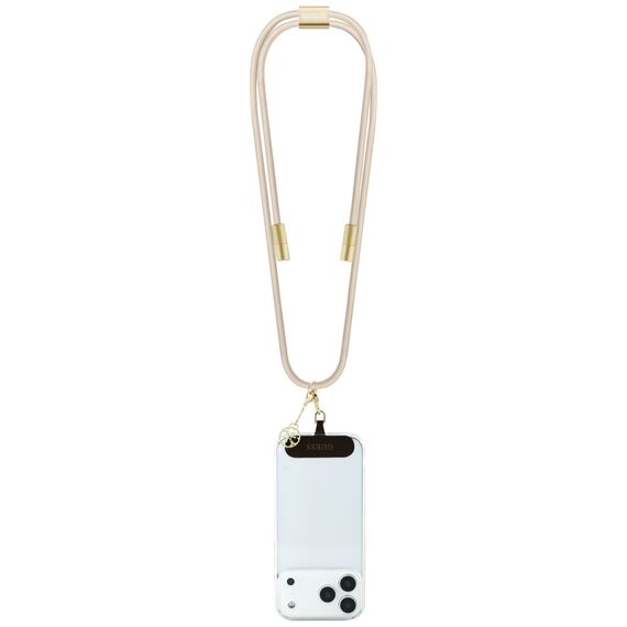 Guess CBDY 4G Charm USB-C / USB-C Cable 150cm - Beige