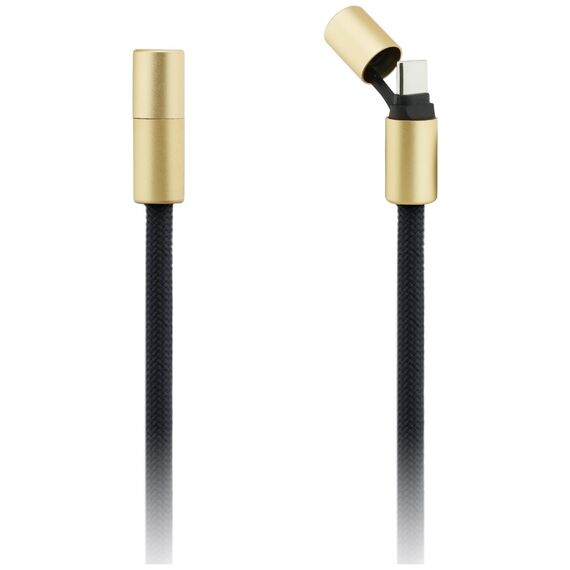Guess CBDY 4G Charm USB-C / USB-C Cable 150cm - Black