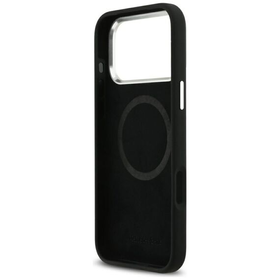 Mercedes Silicone Vintage Logo MagSafe Case for iPhone 17 Pro Max - Black | Techbox