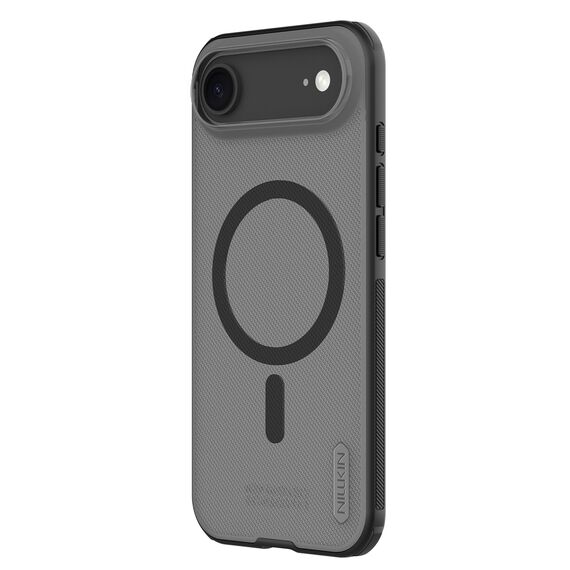 Super Frosted Shield Pro Magnetic Case IP17 Air Transparent black - Uncategorized Cases (2) - Cases - Techbox
