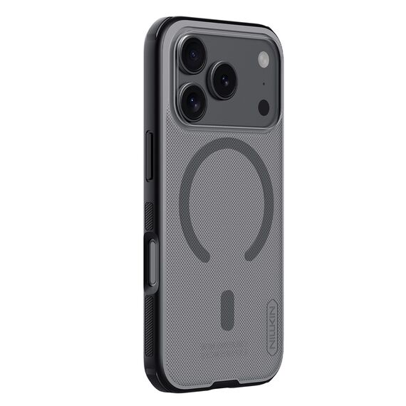 Super Frosted Shield Pro Magnetic Case IP17 Pro Transparent black - Uncategorized Cases (2) - Cases - Techbox