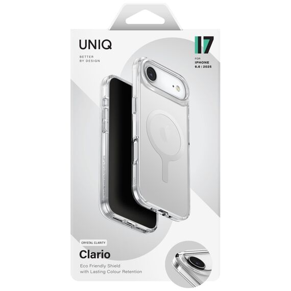 Uniq Clario Magclick Charging Case for iPhone Air - Transparent | Techbox
