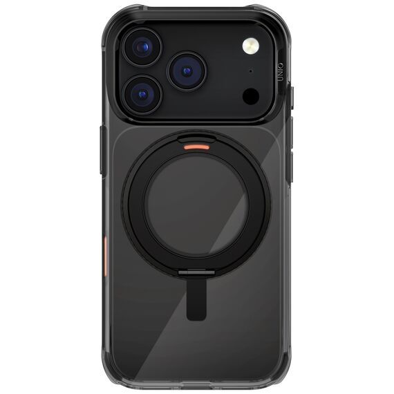 Uniq Swivix Rotating Kickstand 360 Case for iPhone 17 Pro - Black | Techbox