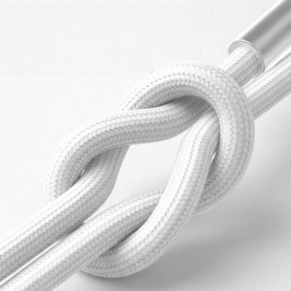 3mk Hyper Cable N-SERIES USB-A / MicroUSB 1m 5V/2.4A 12W / white