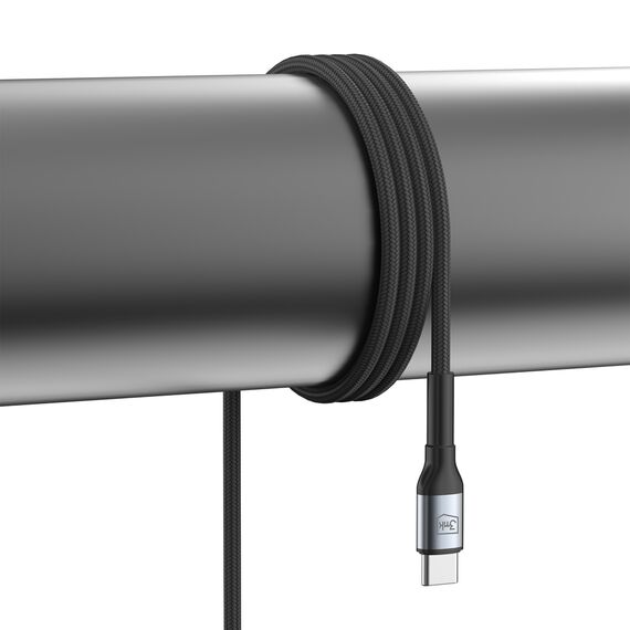 3mk Hyper Cable N-SERIES USB-A / USB-C 2m 9V/2A 18W / black