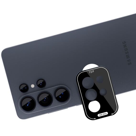 3mk Lens Protection Pro Black Hybrid Glass for the Camera Lens on the Samsung Galaxy S26 Ultra