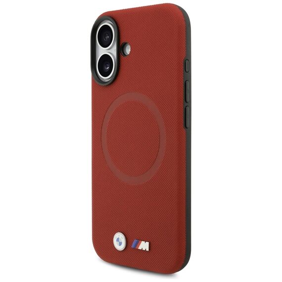 BMW M FW Metal Logo MagSafe Case for iPhone 17 - Red | Techbox