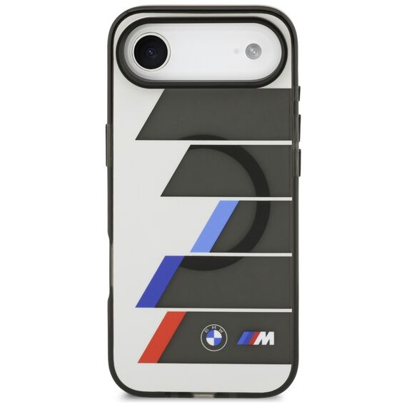 BMW M IML Metal Buttons Tricolor Lines MagSafe Case for iPhone Air - Gray | Techbox