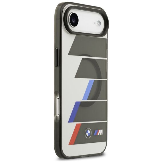 BMW M IML Metal Buttons Tricolor Lines MagSafe Case for iPhone Air - Gray | Techbox