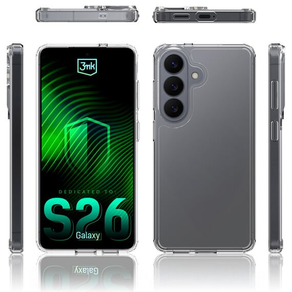 3mk Armor Case for Samsung Galaxy S26 Pro - Transparent