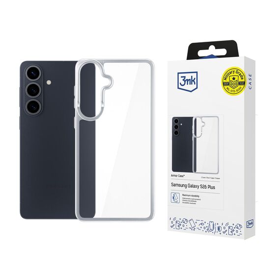 3mk Armor MagCase for Samsung Galaxy S26+ - transparent