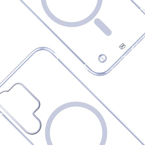 3mk Just20g MagCase for Samsung Galaxy S26 Ultra - Transparent