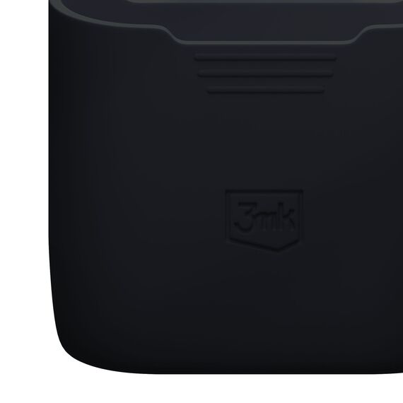 3mk Silicone AirPods Case for AirPods Pro 3 - Black - Smartphone Accessories - Cables & Accessories - Techbox