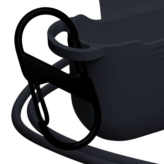 3mk Silicone AirPods Case for AirPods Pro 3 - Black - Smartphone Accessories - Cables & Accessories - Techbox