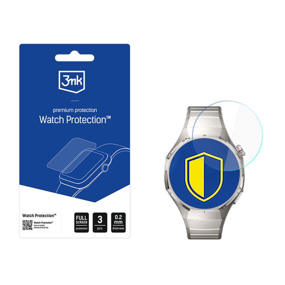 3mk Watch Protection FlexibleGlass hybrid glass for the smartwatch display for Huawei Watch GT 6 Pro 46 mm | Techbox