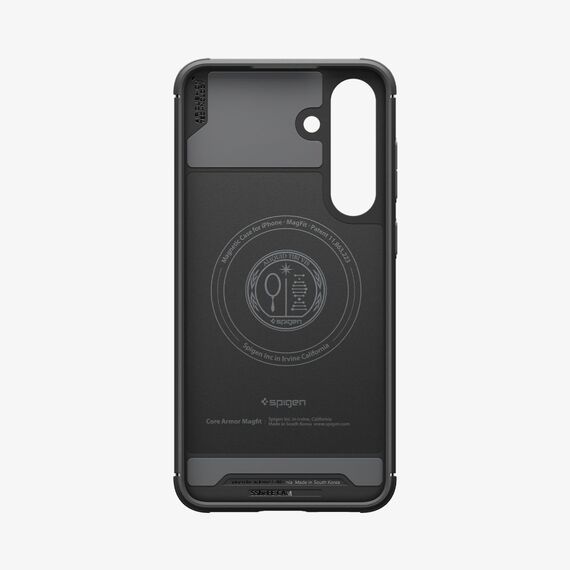 Spigen Core Armor Mag MagSafe Case for Samsung Galaxy S25 FE - Matte Black - Uncategorized Cases (2) - Cases - Techbox