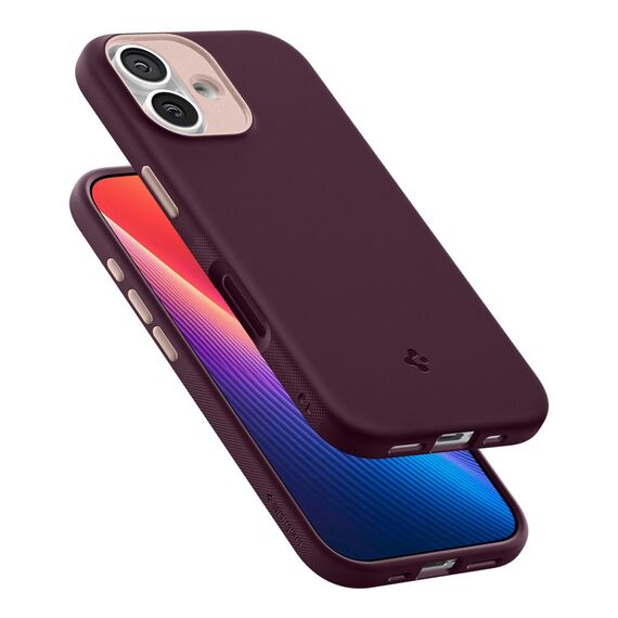 Spigen Nano Pop Mag MagSafe case for iPhone 17 - burgundy - Uncategorized Cases (2) - Cases - Techbox