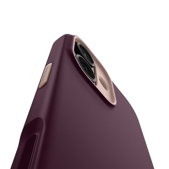 Spigen Nano Pop Mag MagSafe case for iPhone 17 - burgundy - Uncategorized Cases (2) - Cases - Techbox