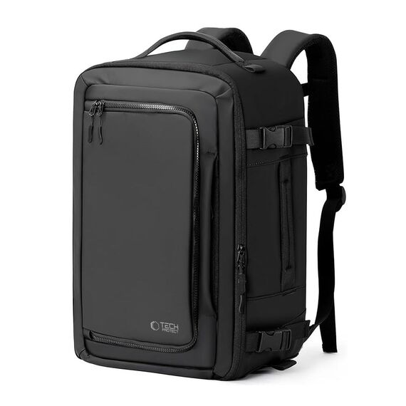 Tech-Protect Defender S50 Backpack for Ryanair &amp; Wizzar, 20L Laptop - Black | Techbox