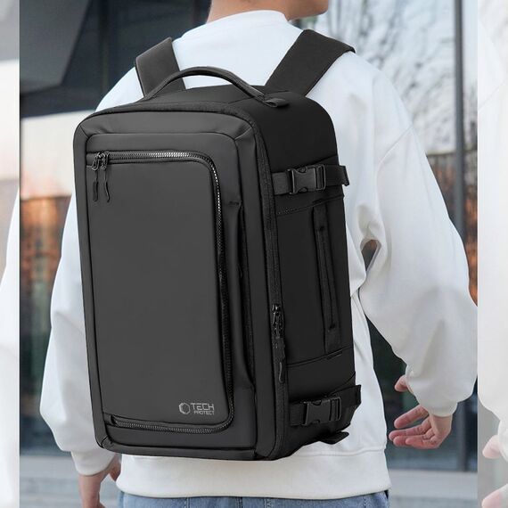 Tech-Protect Defender S50 Backpack for Ryanair &amp; Wizzar, 20L Laptop - Olive - Bags & Backpacks - Laptop Accessories - Techbox