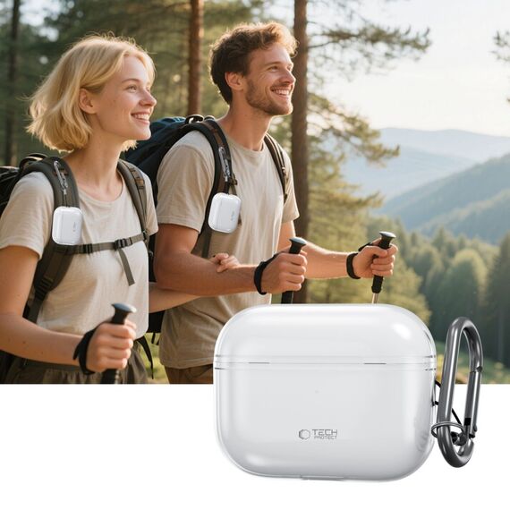 Tech-Protect FlexAir Case for AirPods Pro - Clear | Techbox