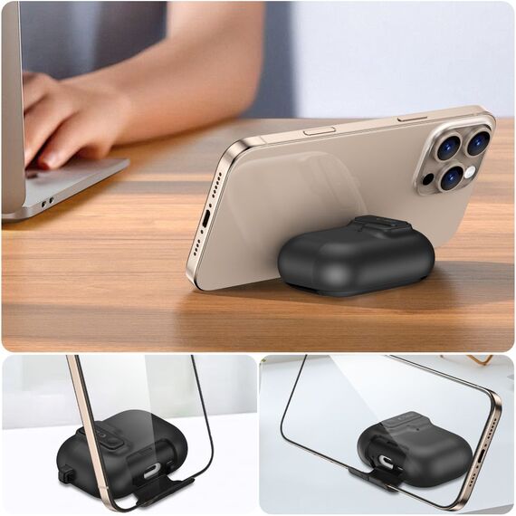 Tech-Protect Slim Hook Case for AirPods Pro 3 - Black - Smartphone Accessories - Cables & Accessories - Techbox