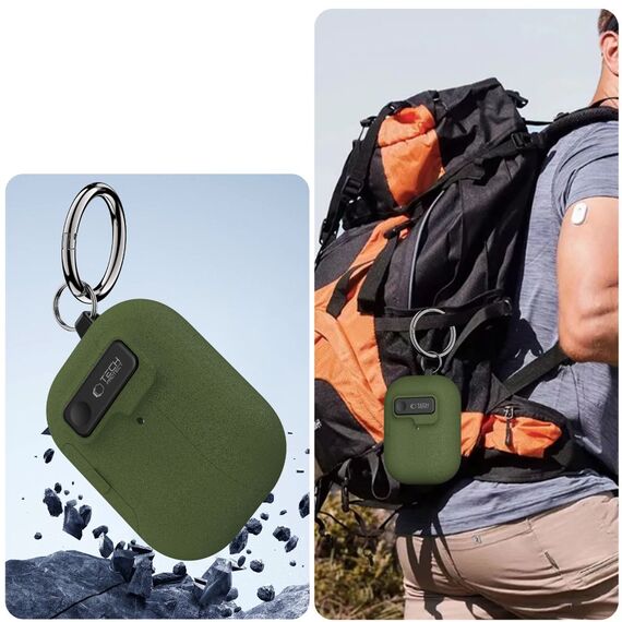 Tech-Protect Slim Hook Case for AirPods Pro 3 - Green | Techbox