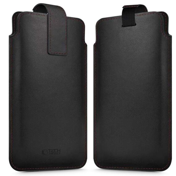 Tech-Protect SM65 case for 6.0-6.9" smartphones - black and red
