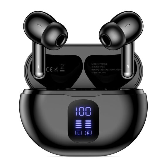 Tech-Protect UltraBoost TWS Pro G2 Headphones - Black