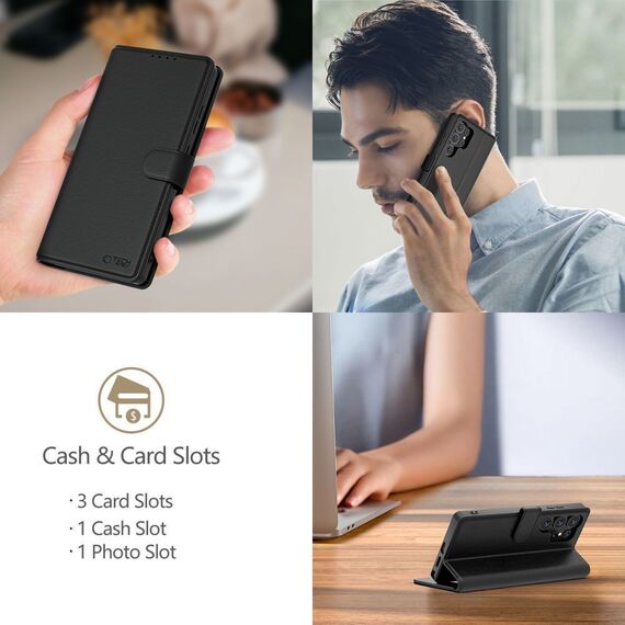 Xiaomi 15T Pro Tech-Protect Wallet Case - Black | Techbox