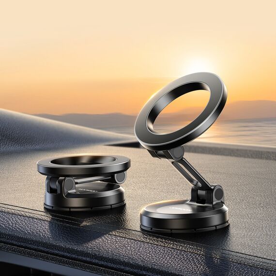 Joyroom JR-ZS505 Magnetic Dashboard Mount Compatible with MagSafe - Black - Smartphone Holders - Smartphones - Techbox