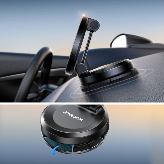 Joyroom JR-ZS505 Magnetic Dashboard Mount Compatible with MagSafe - Black - Smartphone Holders - Smartphones - Techbox
