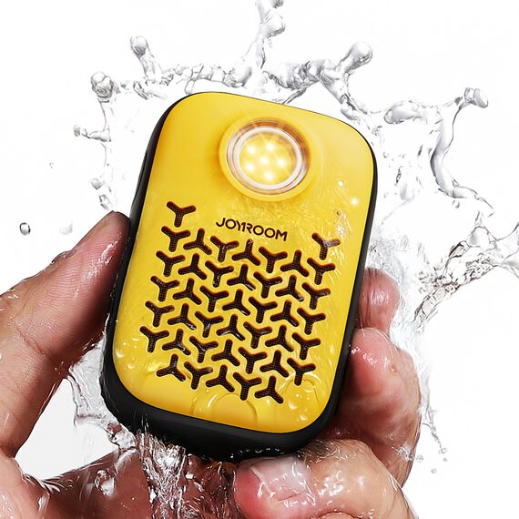 Joyroom Maya JR-MS03 portable Bluetooth speaker with built-in flashlight, resistant - yellow | Techbox
