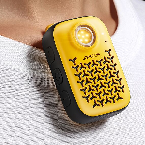 Joyroom Maya JR-MS03 portable Bluetooth speaker with built-in flashlight, resistant - yellow | Techbox
