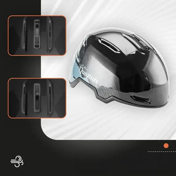 Qunature 10130003003 Ski Helmet with Earmuffs for Snowboard Size L - Black | Techbox