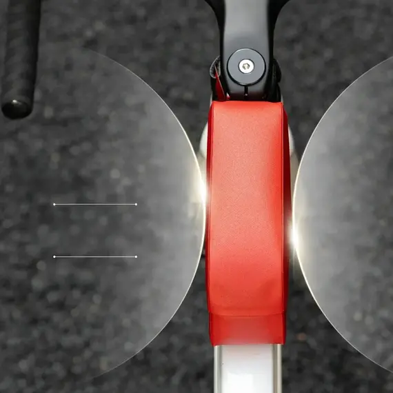 Rockbros 30120122004 Waterproof Bicycle Frame Bag with Magnetic Closure 0.9L - Red | Techbox