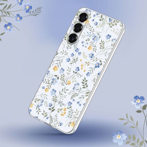 Tech-Protect FlexAir Case for Xiaomi Redmi 15C 173mm / Poco 85C 173mm - Daisies with Leaves