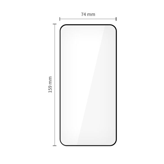 Tech-Protect Glass Fit+ 2-pack tempered glass for Xiaomi 15T / 15T Pro - black - Xiaomi - Screen & Camera Protection - Techbox