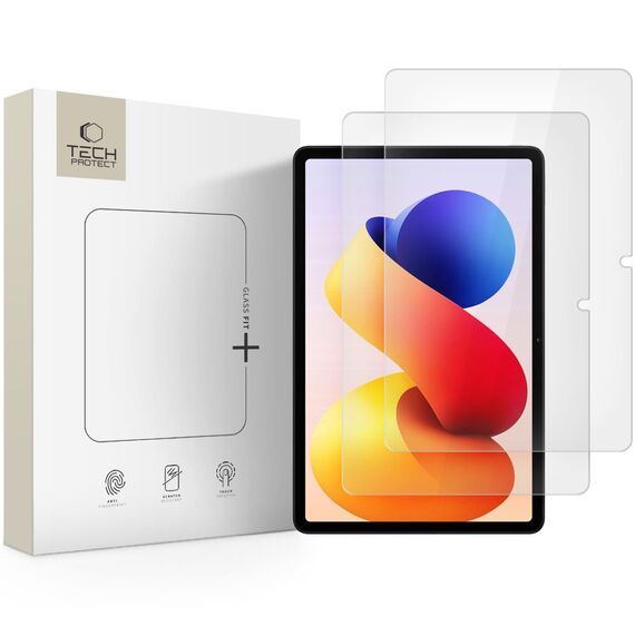 Tech-Protect Glass Fit+ 2-pack tempered glass for Xiaomi Redmi Pad Pro / 2 Pro 12.1 - transparent | Techbox