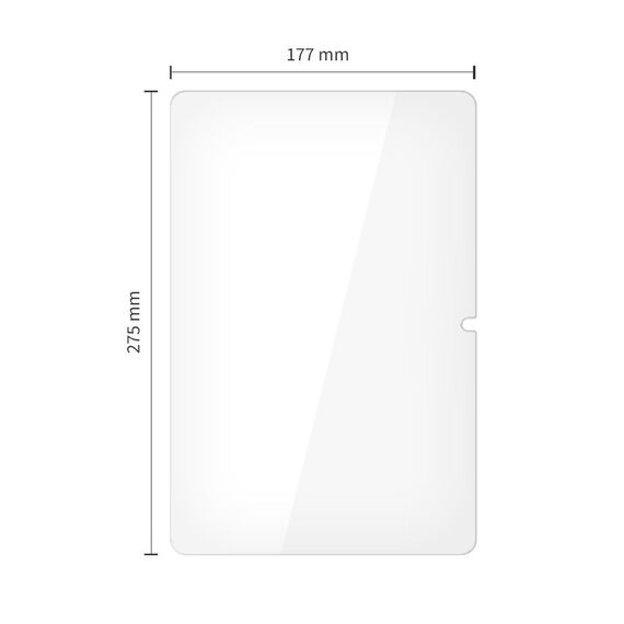 Tech-Protect Glass Fit+ 2-pack tempered glass for Xiaomi Redmi Pad Pro / 2 Pro 12.1 - transparent | Techbox