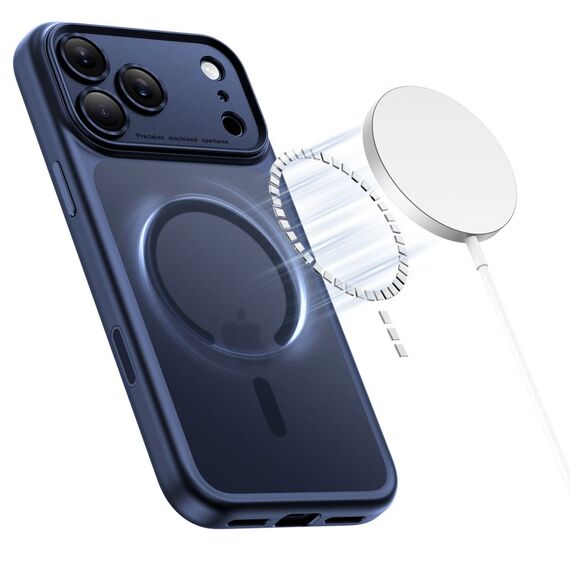Tech-Protect Magpeak Magsafe CC Case for iPhone 17 Pro - Matte Navy Blue | Techbox