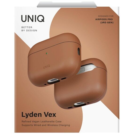 Uniq Lyden Vex Case for AirPods Pro 3 - Brown - Smartphone Accessories - Cables & Accessories - Techbox