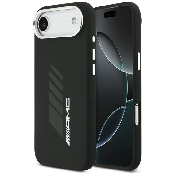 AMG Silicone Oversize Rhombs MagSafe Case for iPhone Air - Black | Techbox