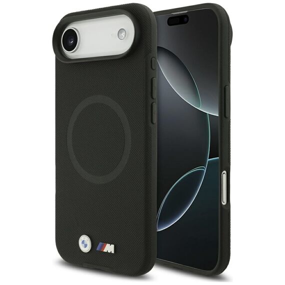 BMW M FW Metal Logo MagSafe Case for iPhone Air - Black - Apple Cases - Cases - Techbox