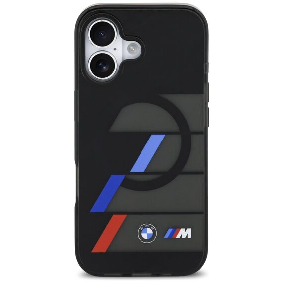 BMW M IML Metal Buttons Tricolor Lines MagSafe Case for iPhone 17 - Black - Apple Cases - Cases - Techbox